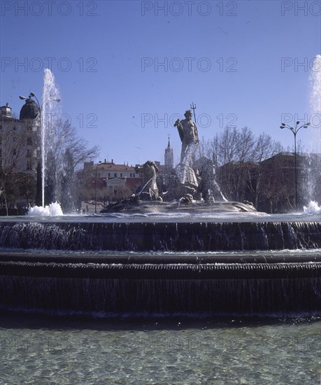 MENA JUAN PASCUAL DE 1707/1784
FUENTE DE NEPTUNO
MADRID, PLAZA DE CANOVAS DEL CASTILLO
MADRID