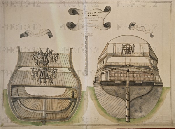 VICTORIA MQ DE
DICCIONARIO ARQUITECTURA NAVAL (1756) TIMON
MADRID, MUSEO NAVAL
MADRID