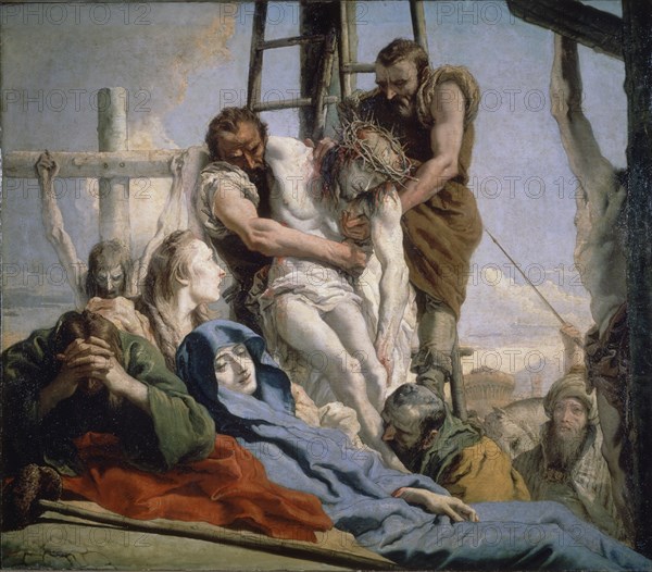 Tiepolo (fils), La descente de la Croix