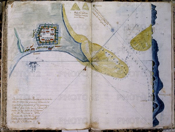 CARTA TOPOGRAFICA DEL PERU-RUTAS DEL PACIFICO
MADRID, MUSEO NAVAL
MADRID