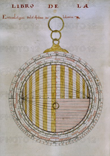 ALFONSO X EL SABIO 1221/84
MS HI1-FOL 141V-COPIA DEL LIBRO DEL SABER DE ASTRONOMIA-1276 EJEMPLAR DE JUAN HONORATO DE 1562
SAN LORENZO DEL ESCORIAL, MONASTERIO-BIBLIOTECA
MADRID
This image is not downloadable. Contact us for the high res.