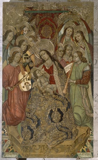 MONTOLIU
DET- RETABLO DE LA VIRGEN DE LA LECHE (SIGLO XV)
JATIVA, IGLESIA DE SAN FELIU
VALENCIA