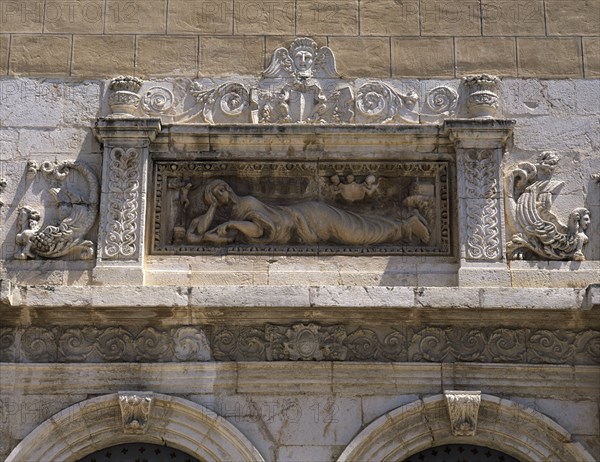 IGLESIA PORTADA RENACENTISTA (DETALLE SUPERIOR)
OLLERIA, EXTERIOR
VALENCIA
