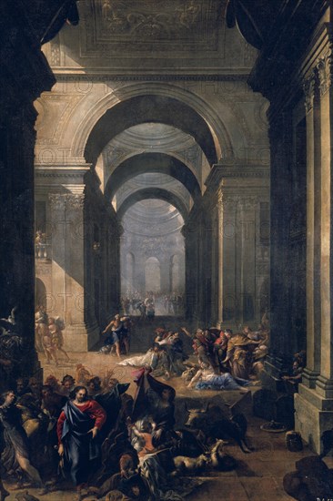 GOMEZ S
EXPULSION MERCADERES DEL TEMPLO
MADRID, MUSEO DEL PRADO-PINTURA
MADRID