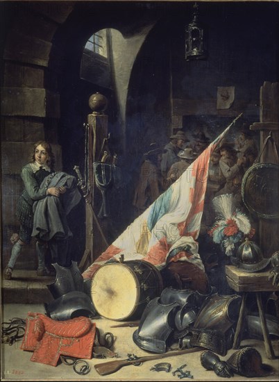 Teniers (le jeune), Un corps de garde