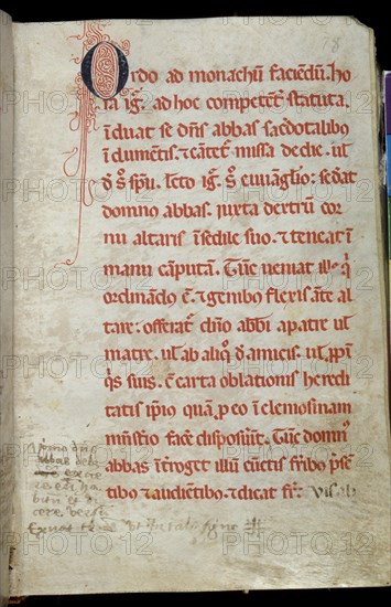 RITUALI MONASTICUM DE S CUGAT DEL VALLES
BARCELONA, ARCHIVO CORONA ARAGON
BARCELONA