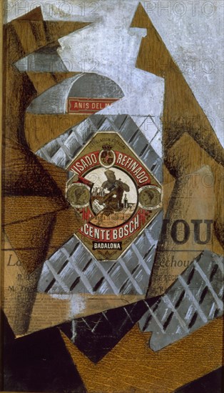 GRIS JUAN 1887/1927
BOTELLA DE ANIS EL MONO-1914
COLECCION ROTHSCHILD