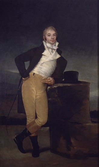 Goya, Portrait de José María Magallón y Armendáriz