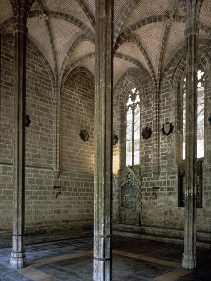 SALA CAPITULAR GOTICA- S XV
VALENCIA, CONVENTO DE SANTO DOMINGO
VALENCIA