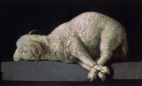 Zurbaran, Agnus Dei / L'Agneau de Dieu