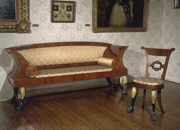 CANAPE Y SILLA DE LA VENTA DE OSUNA
MADRID, MUSEO ROMANTICO
MADRID