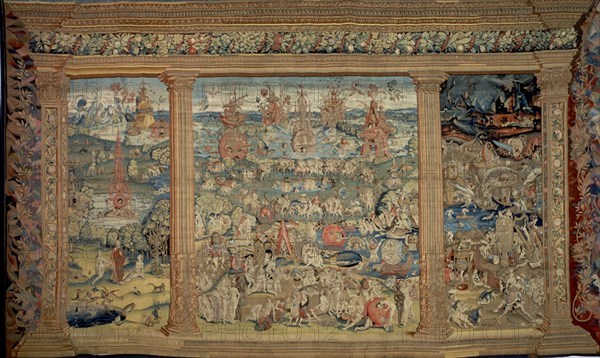 BOSCO EL 1450/1516
MUSEOS-JARDIN DE LAS DELICIAS - TAPIZ
SAN LORENZO DEL ESCORIAL, MONASTERIO-INTERIOR
MADRID