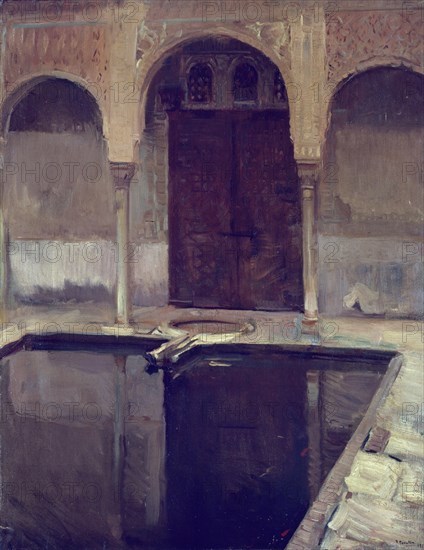 Sorolla, El Patio de los Arrayanes