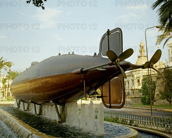 PERAL ISAAC 1851/95
SUBMARINO - HELICES Y TIMONES
CARTAGENA, EXTERIOR
MURCIA