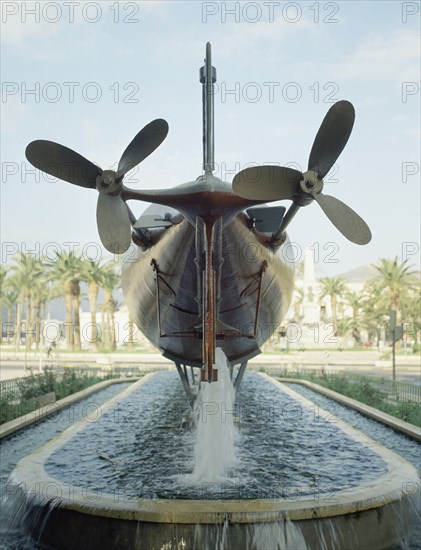 PERAL ISAAC 1851/95
SUBMARINO-VISTA POSTERIOR - HELICES Y TIMONE
CARTAGENA, EXTERIOR
MURCIA