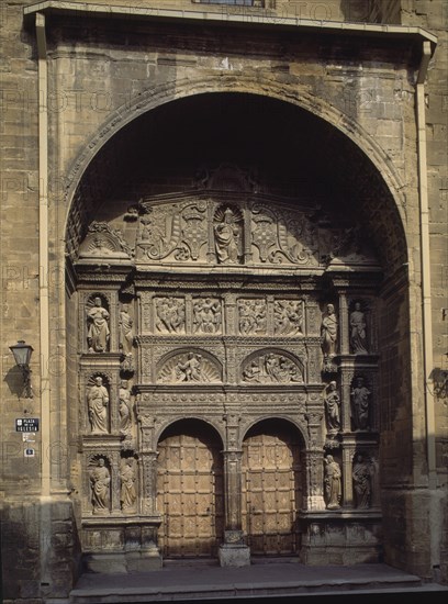 VIGARNY FELIPE 1470/1543
IGLESIA DE STO TOMAS-S XVI-PORTADA
HARO, EXTERIOR
RIOJA