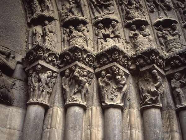 DETALLE DE LOS CAPITELES DE LA PORTADA PRINCIPA
TUDELA, CATEDRAL
NAVARRA
This image is not downloadable. Contact us for the high res.