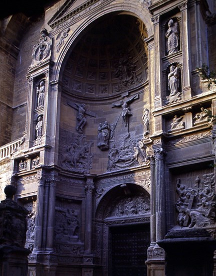 Goya, Santa Maria Church - Renaissance facade