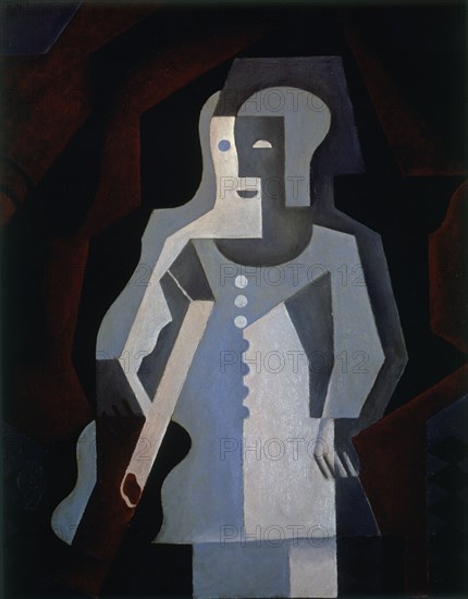 GRIS JUAN 1887/1927
PIERROT 1919
PARIS, CENTRO GEORGES POMPIDOU
FRANCIA