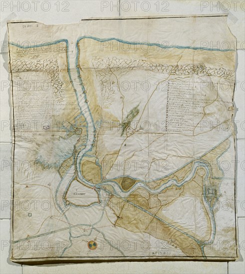 BYE JEAN DE
MAPA-VILLA DE NIEWPORT-1669
SIMANCAS, ARCHIVO
VALLADOLID