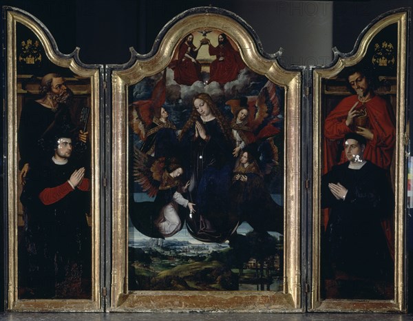 STURMIO HERNANDO
RETABLO DE LA SAGRADA ESTIRPE
JEREZ DE LA FRONTERA, COLEGIATA
CADIZ
This image is not downloadable. Contact us for the high res.