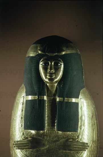 TAPA DEL ATAUD DE UNA MUJER LLAMADA HENUTMEHIT. IMPERIO NUEVO XIX DINASTIA HACIA 1250 A.C. MADERA ES
LONDRES, BRITISH MUSEUM
INGLATERRA
This image is not downloadable. Contact us for the high res.