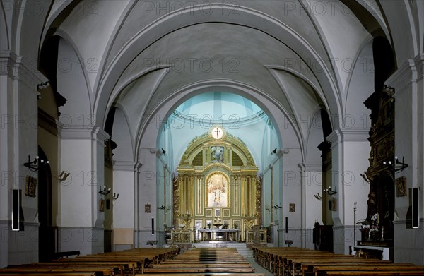 INTERIOR-VISTA DEL INTERIOR HACIA LA CABECERA
VILLA FADRI, IGLESIA PARROQUIAL
TOLEDO