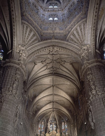 BOVEDAS DE LA NAVE CENTRAL
BURGOS, CATEDRAL-INTERIOR
BURGOS

This image is not downloadable. Contact us for the high res.