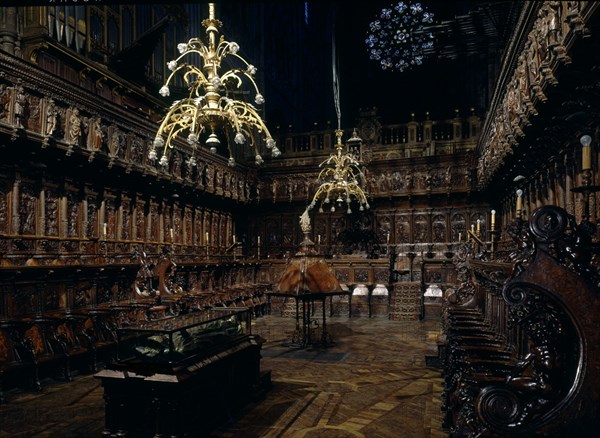 CORO-VISTA GENERAL
BURGOS, CATEDRAL-INTERIOR
BURGOS