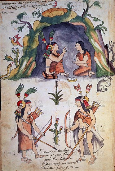 DURAN DIEGO 1537/1588
H DE INDIAS DEL NORTE-CUEVAS VIVIENDAS MEXICANAS
MADRID, BIBLIOTECA NACIONAL RAROS
MADRID