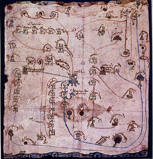 LOS CODICES DE MEJICO-MAPA DE COATLINCHAN-PAG 89
MADRID, BIBLIOTECA NACIONAL H AMERICA
MADRID
This image is not downloadable. Contact us for the high res.