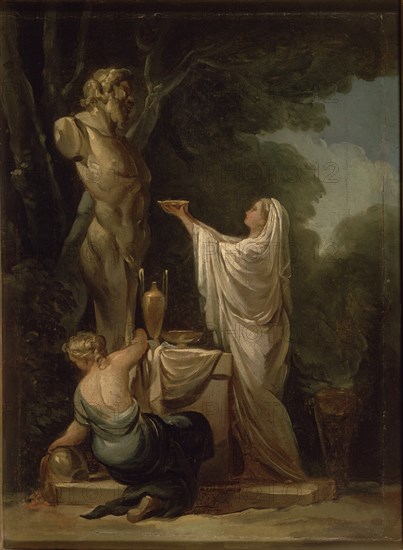 Goya, Sacrifice to the God Pan