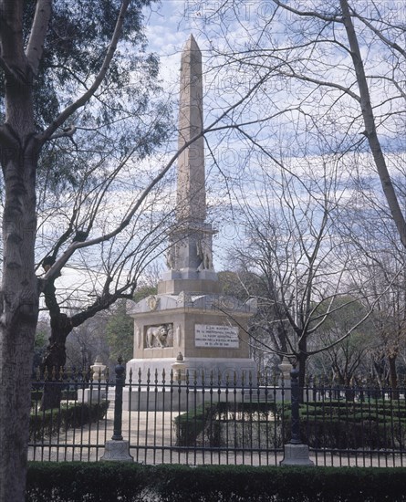 Gonzalez Vélasquez, L'Obélisque du 2 mai