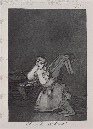 Goya, Capricho no. 4: Nanny's Boy