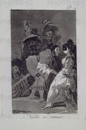 Goya, Capricho no. 6: Nobody Knows Himself