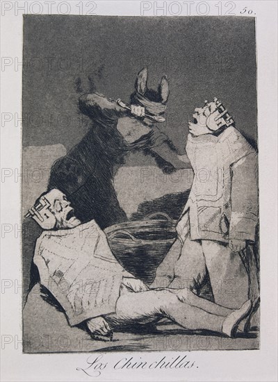 Goya, Caprice 50: Les Chinchillas