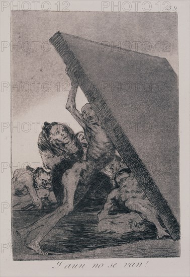 Goya, Caprice 59: Et ils ne s'en vont toujours pas!