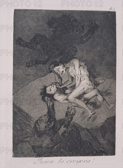 Goya, Capricho no. 62: Who Would Have Thought It!