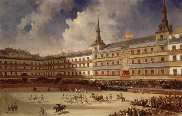 BLANCHARD PHARAMOND
CORRIDA TOROS EN P.MAYOR DE MADRID POR BODAS SS.MM.Y DQUES MONTPENSIER-1846
VILLAMANRIQUE, PALACIO DE ORLEANS
SEVILLA