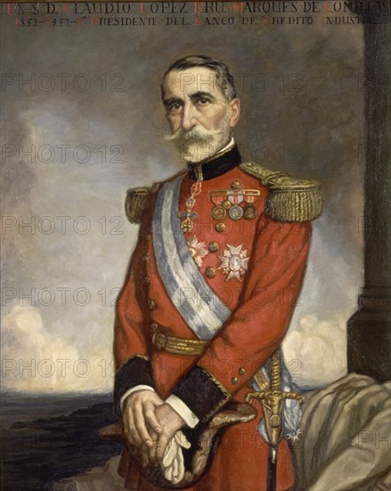 CLAUDIO LOPEZ BRU- 1853-1925 - II MARQUES DE COMILLAS
MADRID, BANCO DE CREDITO INDUSTRIAL
MADRID
This image is not downloadable. Contact us for the high res.