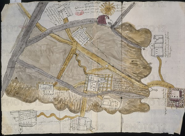 MAPA DE PUEBLO IZTILAPAXIC-ANTEQUERA-VALLE DE GU
MADRID, ACADEMIA DE HISTORIA
MADRID