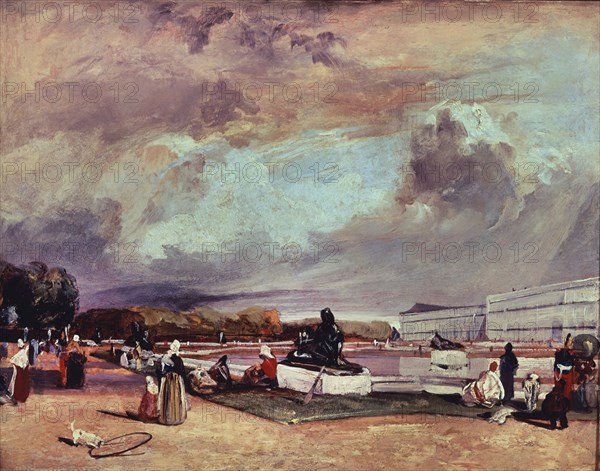 BENINGTON
LE PARTERRE D'EAU A VERSAIL
PARIS, MUSEO LOUVRE-INTERIOR
FRANCIA