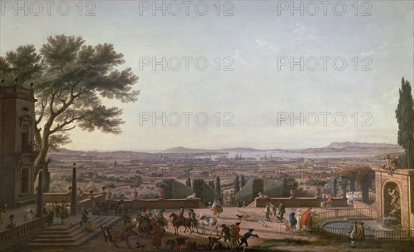 VERNET CLAUDE JOSEPH 1714/89
LE PORT DE TOULON
PARIS, MUSEO LOUVRE-INTERIOR
FRANCIA