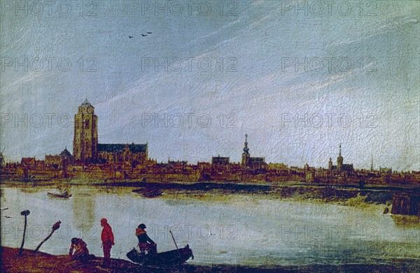 VELDE WILLEM VAN DE 1633/1707
VUE DE ZIERIKZEE
BERLIN, MUSEO STAATLICHE
ALEMANIA