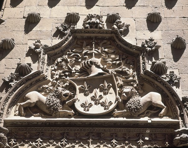 EXTERIOR- ESCUDO MALDONADO
SALAMANCA, CASA DE LAS CONCHAS
SALAMANCA
This image is not downloadable. Contact us for the high res.