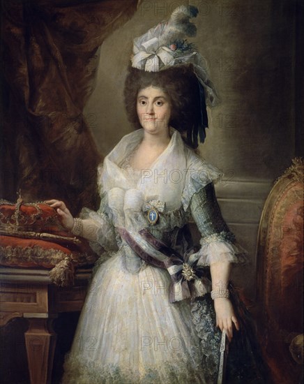 MAELLA MARIANO SALVADOR 1739-1819
MARIA LUISA MUJER DE CARLOS IV-S XVIII
MADRID, MUSEO ROMANTICO
MADRID