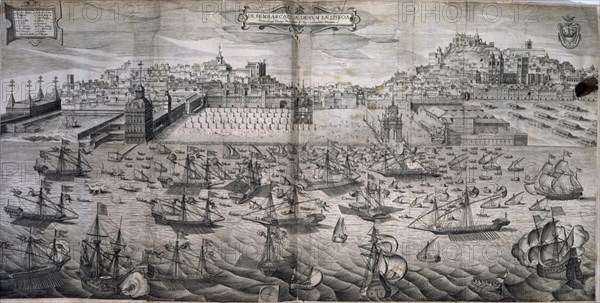 JUNTI T
DESEMBARCO DE FELIPE III EN LISBOA-1622
MADRID, BIBLIOTECA NACIONAL RAROS
MADRID