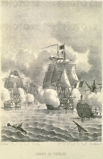 La bataille de Trafalgar