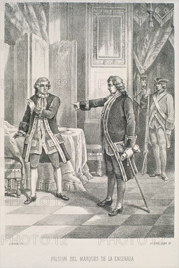SERRA J
PRISION DEL MARQUES DE LA ENSENADA - 1702/1781 - HISTORIA DE ESPAÑA
MADRID, BIBLIOTECA NACIONAL B ARTES
MADRID
This image is not downloadable. Contact us for the high res.