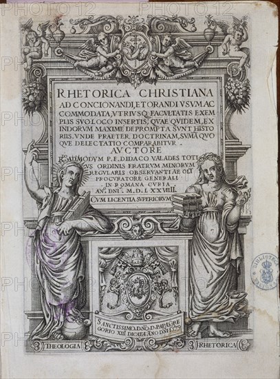RHETORICA CHRISTIANA-PORTADA-1579
MADRID, BIBLIOTECA NACIONAL RAROS
MADRID

This image is not downloadable. Contact us for the high res.